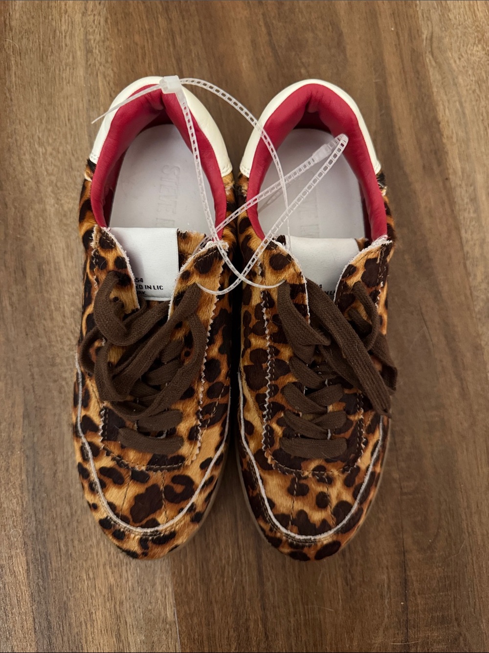 Steve Madden Leopard Print Sneakers